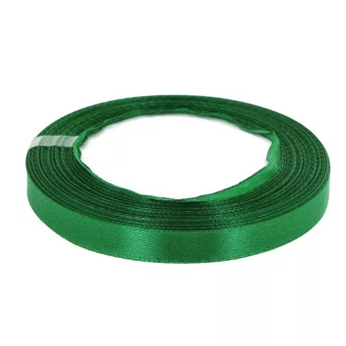 Cinta de Satén 10 mm Verde x 20 m