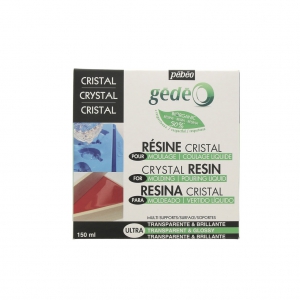 Kit Resina Cristal Biorganic - Transparente 150 ml