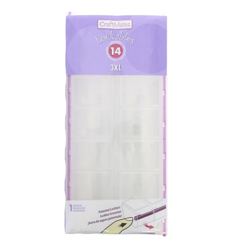 Mega Caja Craft Mates 14 compartimentos