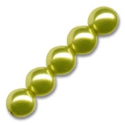 Perlas 8 mm Olivine x25|raw }}