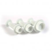 3 moldes para arcilla polimérica -  Redondos 10-12-16 mm