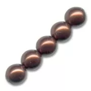Perlas 6 mm Marron x50