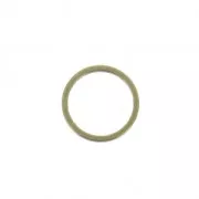 Anilla para montaje y tejido redondo para trabajos de bisutería DIY 12mm Bronce x1