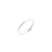 Anilla para montaje y tejido redondo para trabajos bisutería DIY 12mm Plateado x1