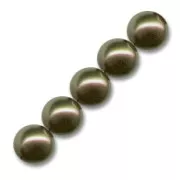 Perlas 6 mm Dark Khaki x50