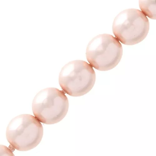 Perlas 4 mm Light Rose x100