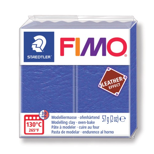 Pasta Fimo Effect cuero 57gr Indigo (n°309)