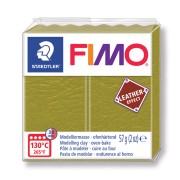 Pasta Fimo Effect cuero 57gr Oliva (n°519)|raw }}