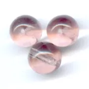 Cuentas redondas 8 mm Light Amethyst x20