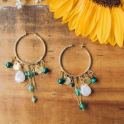 Cuentas Malaquita 6 mm x15