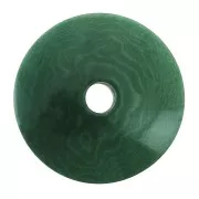 Abalorios De Tagua / Disco plano de Tagua 20 mm Verde x1