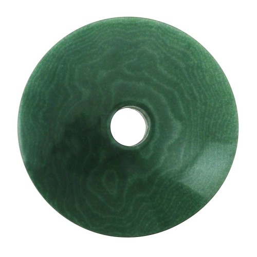 Abalorios De Tagua / Disco plano de Tagua 20 mm Verde x1