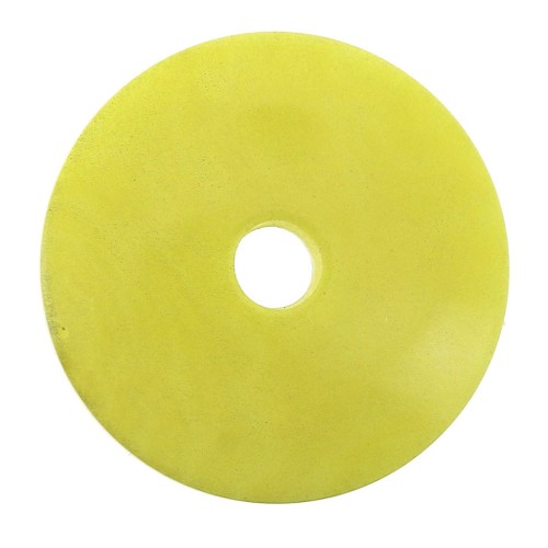 Abalorios De Tagua / Disco plano de Tagua 20 mm Amarillo limón x1