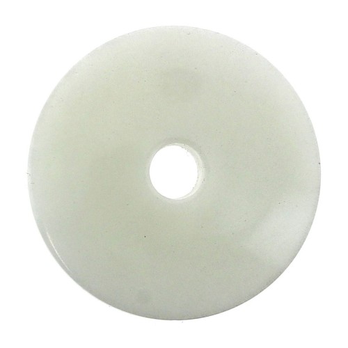 Abalorios De Tagua / Disco plano de Tagua 20 mm Ivoire  x1