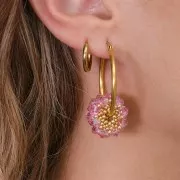 Toupies en cristal PureCrystal 5328 4 mm White Opal AB2X x50