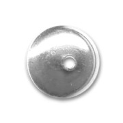 Casquillas lisa 3x6,5 mm Plata 925 x4|raw }}