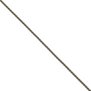 Cadena de malla Paloma de 0,9 mm, color bronce, 1 m