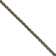 Cadena de malla Paloma de 0,9 mm, color bronce, 1 m
