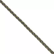 Cadena de malla Paloma de 0,9 mm, color bronce, 1 m