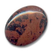 Cabuchón ovalado 40x30 mm Obsidiana Mahogany