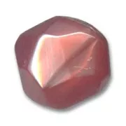 Redonda facetada 20 mm Chalk Copper