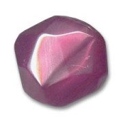 Redonda facetada 20 mm Chalk Amethyst