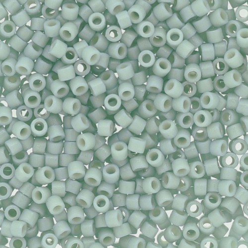 Miyuki Delica Duracoat 11/0 DB2356 - Opaque Dyed Pale Turquesa x8g