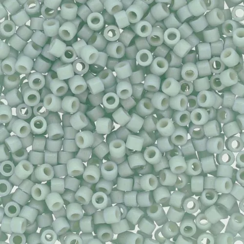 Miyuki Delica Duracoat 11/0 DB2356 - Opaque Dyed Pale Turquesa x8g