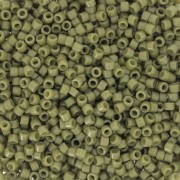 Miyuki Delica Duracoat 11/0 DB2357 - Opaque Dyed Olive x8g