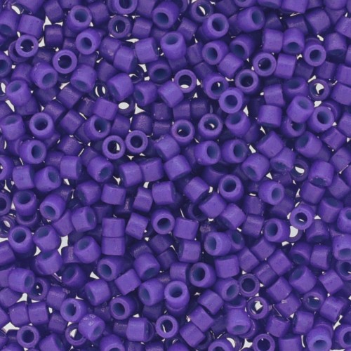 Miyuki Delica Duracoat 11/0 DB2359 - Opaque Dyed Violet x8g