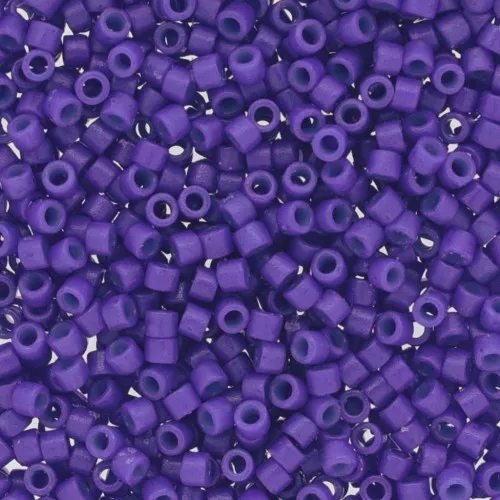 Miyuki Delica Duracoat 11/0 DB2359 - Opaque Dyed Violet x8g