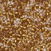 Miyuki Delica 11/0 DB2524 - 24kt Gold Lined Pale Rosa x5g|raw }}