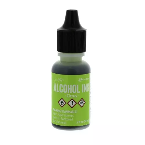 Tinta de alcohol transparente Adirondack Tim Holtz 14ml Citrus x1