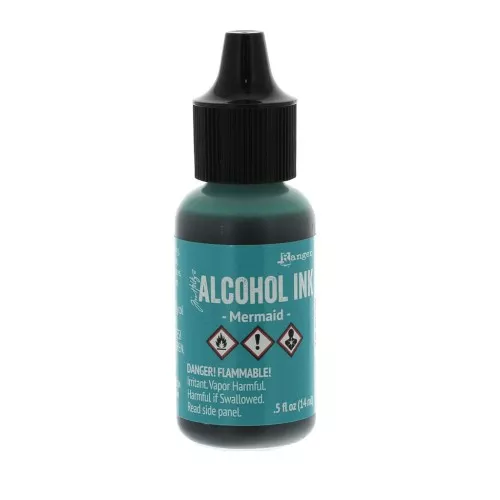 Tinta de alcohol transparente Adirondack Tim Holtz 14ml Mermaid x1