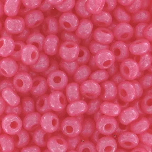 Preciosa Cuentas de rocalla 9/0 2,5 mm - Rosa opaco x250g