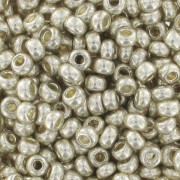 Cuentas de Rocalla Preciosa 11/0 de 2 mm - Plateadas x 250 g