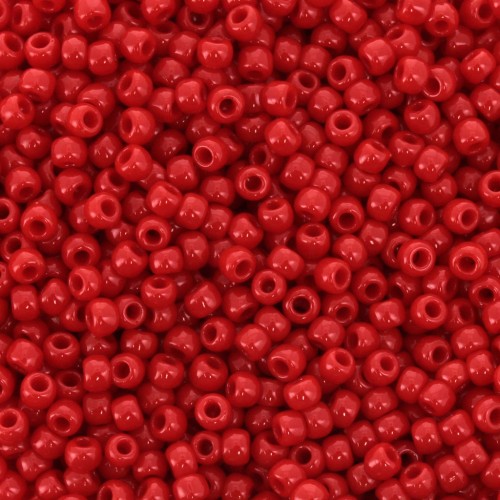 Rocalla Toho 11/0 TO11R45A - Opaque Cherry x8g