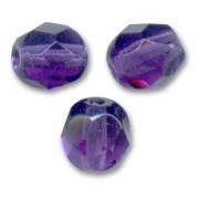 Facetadas 6 mm Purple Velvet x25|raw }}