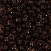 Cuentas de Rocalla Preciosa 11/0 de 2 mm - Topacio ahumado x10 g