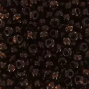 Cuentas de Rocalla Preciosa 11/0 de 2 mm - Topacio ahumado x10 g