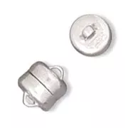 Cierre magnético 6 mm Plata 925 x1