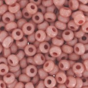 Cuentas de Rocalla Preciosa 11/0 de 2 mm - Rosa claro opaco x 20 g