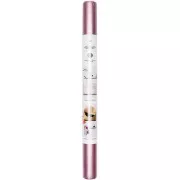 Tela cuero de imitación metalizado mate 45x100 cm 45x100 cm  Rico Design - Rosa x1