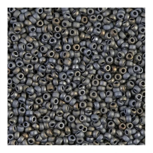 Rocalla Miyuki 15/0 2002 - Mat Met Silver Gray