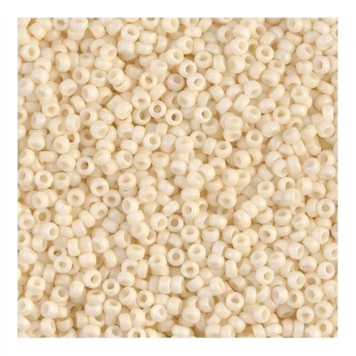 Rocalla Miyuki 15/0 2021 - Opaque Cream Mat