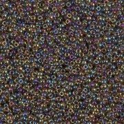 Rocalla Miyuki 15/0 357 - Root Beer Lined Light Topaz AB|raw }}
