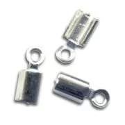 Terminal redondo 2 mm Plata 925 x10