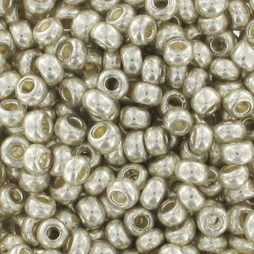 Preciosa Cuenta de rocalla 9/0 2,5 mm - Plateado x250g
