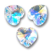 Corazón PureCrystal 6228 14,4x14 mm Crystal AB x1