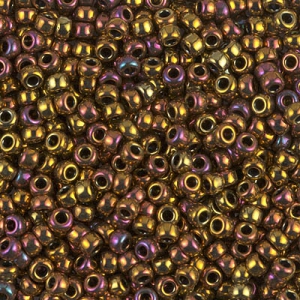Rocalla Miyuki 11/0 462 - Gold Iris Metallic x8 g